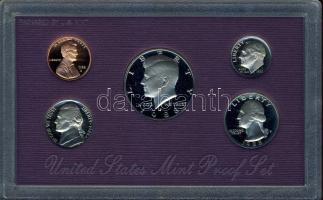 USA 1984. 1c-1/2$ 5klf db, szettben T:PP Tanúsítvánnyal!