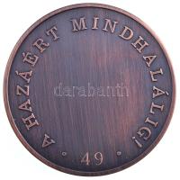 ~2000. "Magyar Honvédség Ludovika Zászlóalj / A Hazáért Mindhalálig" Br emlékérem eredeti ...