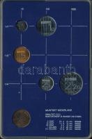 Hollandia 1982. 5c-2 1/2G 5klf db + zseton forgalmi sor, szettben T:BU