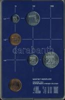 Hollandia 1984. 5c-2 1/2G 5klf db + zseton forgalmi sor, szettben T:BU
