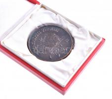 Szabó György (1947-) 1994. "Toldi Ismereti Verseny - AJ" Br emlékérem eredeti tokban (63mm...