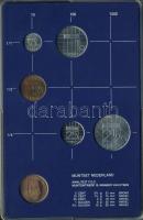 Hollandia 1985. 5c-2 1/2G 5klf db + zseton forgalmi sor, szettben T:BU