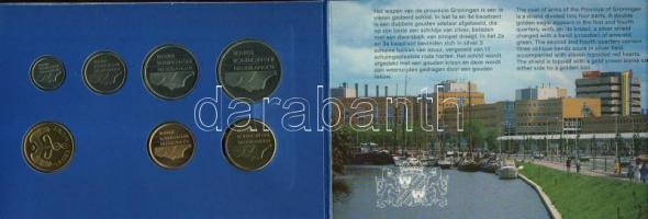 Hollandia 1988. 5c-5G 6klf db + zseton forgalmi sor, "FDC" szettben T:BU