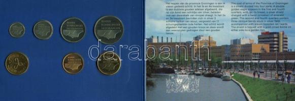 Hollandia 1988. 5c-5G 6klf db + zseton forgalmi sor, "FDC" szettben T:BU