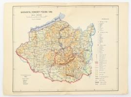 cca 1930-1940 A magyar glóbus, Csonka-Magyarország vármegyéinek atlasza, A Révai Irodalmi Intézet aj...