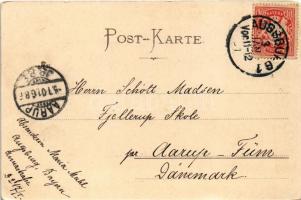 1901 Augsburg, Stadttheater / theatre (EK)