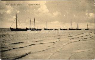 Stein, Ostseebad Stein, Fischer-Flottille / fishing boats