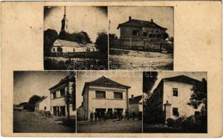 1947 Háromfa (Nagyatád), templom, Fő utca, üzlet (Rb)