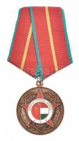 Szovjetunió 1991. 1956-1991 Déli Hadsereg Csoport Veterán Kitüntetés aranyozott és zománcozott kitüntetés szalagon T:1- Soviet Union 1991. 1956-1991 Southern Army Group Veteran Medal gold plated and enamelled medal with ribbon C:AU