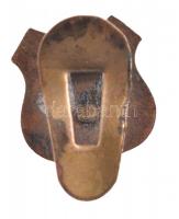 ~1950. "Volt Hadifoglyok Bajtársi Szövetsége" zománcozott Br gomblyukjelvény (15x14mm) T:2