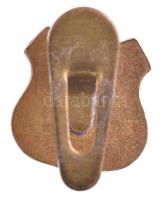 ~1950. "Volt Hadifoglyok Bajtársi Szövetsége" zománcozott Br gomblyukjelvény (15x14mm) T:2