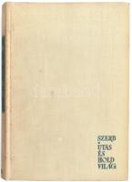 Szerb Antal: Utas és holdvilág. Bp., 1937, Révai, 295+1 p. Első kiadás. Kiadói egészvászon-kötés, kissé foltos borítóval, a címlapon kisebb hiánnyal.