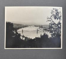 3 db régi fotó album: 1943-1952: Erdély, Fonyód, Budapest, Jégpálya, Balatonszárszó, Pomáz, cca 180 ...
