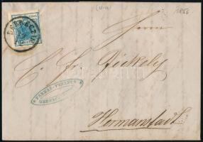 9kr MP Type III margin piece with nice whole margins on domestic cover with full content, 