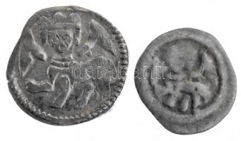 1235-1270. Denár Ag "IV. Béla" (0,41g) + 1235-1270. Obulus Ag "IV. Béla" (0,20g)...