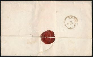 2 x 3kr MP Type III on domestic cover with full content, "ÖDENBURG" - Körmend. Spectacular...