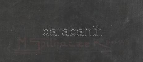 Maximilian Spilhaczek (1876-1961): Portré, 1915. Olaj, vászon, jelzett, 69×56 cm / Maximilian Spilha...