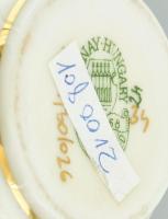 Zsolnay Pillangó mintás kiskaapó, jelzett, kopott, m:7cm