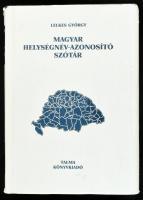 Lelkes György (szerk.): Magyar helységnév-azonosító szótár. Baja, 1998, Talma. Kiadói kartonált kötés, sérült papír védőborítóval, jó állapotban.