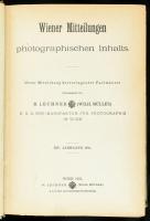 1911 Wiener Mitteilungen photographischen Inhalts. XIV. Jahrgang. 1911. Unter Mitwirkung hervorragen...