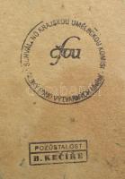 Bohumil Samuel Kečíř (1904-1987): Csendélet. Olaj, karton, jelzett. 61×38 cm / Bohumil Samuel Kečíř ...