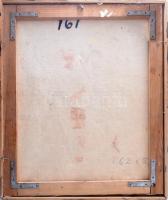 Barta Mária (1897-1969): Strandon. Olaj, vászon, jelzett. Fa keretben. 62x52 cm / Oil on canvas, sig...