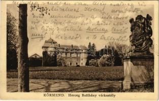 1932 Körmend, Herceg Batthyány kastély. Nagy Béla kiadása