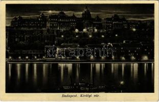 Budapest I. Királyi vár este