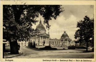 1934 Budapest XIV. Városliget, Széchenyi fürdő. Rigler R.J.E. 817. (EK)