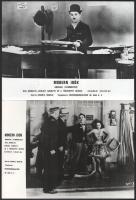 1936 ,,Modern idők" című amerikai filmről 13 db produkciós filmfotó, 18x24 cm