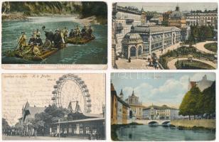 13 db RÉGI külföldi képeslap vegyes minőségben / 13 pre-1945 European postcards in mixed quality