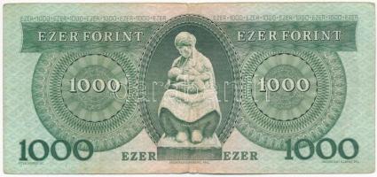 1983. november 10. 1000Ft "C" T:III kis beszakadás Adamo F45.1