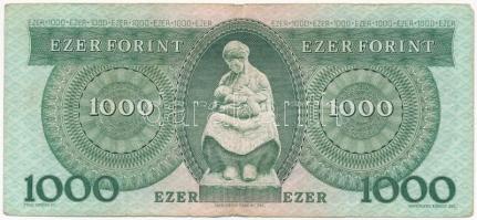 1983. november 10. 1000Ft "D" T:III kis beszakadás Adamo F45.2