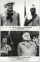 1963 ,,A maláji tigris" (Sandokan) című filmről 9 db produkciós filmfotó, Pánczél György (1920-...