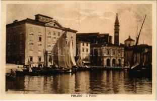 Piran, Pirano; Il Porto