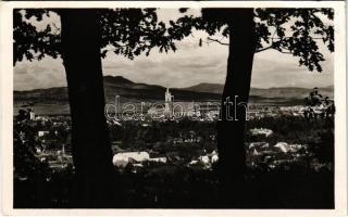 1941 Beszterce, Bistritz, Bistrita; látkép. Foto Römischer / Totalansicht / general view (EB)