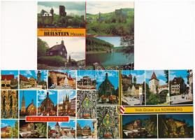10 db MODERN német képeslap / 10 modern German postcards
