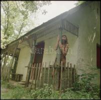 Menesdorfer Lajos (1941-2005) budapesti fotóművész hagyatékából, 5 db vintage NEGATÍV az aktfényképe...