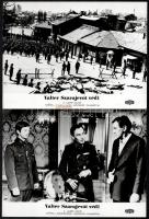 1972 ,,Valter Szarajevót védi" című jugoszláv filmről 13 db produkciós filmfotó, Pánczél György...