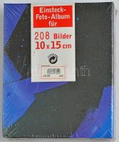 Bontatlan fotóalbum 208 képeslap férőhellyel / Unopened photo album for 208 postcards (19 x 23 cm)