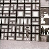 cca 1970-es években készült, vegyes témájú felvételek, 13 db vintage NEGATÍV Zsigri Oszkár (1933-?) ...