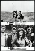 1972 ,,La Mancha lovagja című olasz-amerikai filmről készült 13 db produkciós filmfotó, az egyik főszereplő Sophia Loren, 18x24 cm