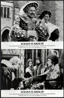 1978 ,,Koldus és királyfi című angol filmről készült 13 db produkciós filmfotó, 18x24 cm