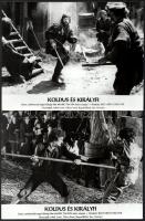 1978 ,,Koldus és királyfi" című angol filmről készült 13 db produkciós filmfotó, 18x24 cm