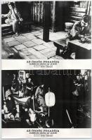 1971 ,, Az ördög fogadója" című japán filmről készült 13 db produkciós filmfotó, 18x24 cm