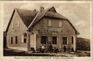 1929 Zsíros-hegy (Solymár), A Magyar Turista Egyesület Péntekiek Fritsch menedékháza (EB)