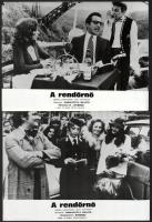 1974 ,,A rendőrnő" című olasz filmről készült 13 db produkciós filmfotó, 18x24 cm