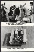 1967 ,,A Rochefort-i kisasszonyok" című francia filmmusicalról készült 13 db produkciós filmfot...