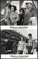 1964 ,,Romeo a szomszédom" című szovjet filmoperettről készült 13 db produkciós filmfotó, 18x24...