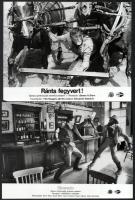 Western filmek vegyes tétele, 7 db produkciós filmfotó különféle western filmek egy-egy jelenetéről,...